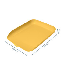 Vaschetta portacorrispondenza Cosy - giallo - Leitz Vaschetta portacorrispondenza Cosy - giallo - Leitz