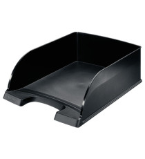 Vaschetta portacorrispondenza Leitz Plus Jumbo - 25,5 x 10,3 x 36 cm - nero - Leitz Vaschetta portacorrispondenza Leitz Plus Jumbo - 25,5 x 10,3 x 36 cm - nero - Leitz