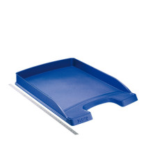 Vaschetta portacorrispondenza Leitz Plus Slim - 25,5 x 36 x 3,7 cm - blu - Leitz Vaschetta portacorrispondenza Leitz Plus Slim - 25,5 x 36 x 3,7 cm - blu - Leitz