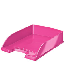 Vaschetta portacorrispondenza WOW - 25,5 x 35,7 x 7 cm - fucsia metallizzato - Leitz Vaschetta portacorrispondenza WOW - 25,5 x 35,7 x 7 cm - fucsia metallizzato - Leitz