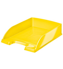 Vaschetta portacorrispondenza WOW - 25,5 x 35,7 x 7 cm - giallo - Leitz Vaschetta portacorrispondenza WOW - 25,5 x 35,7 x 7 cm - giallo - Leitz