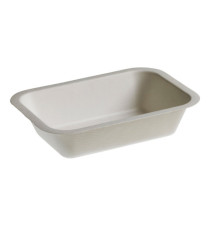 Vaschette Chips Take Away Bio - 17 x 12 x 4 cm - Leone - conf. 50 pezzi Vaschette Chips Take Away Bio - 17 x 12 x 4 cm - Leone - conf. 50 pezzi
