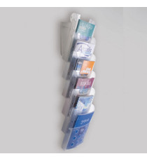 Vaschette portariviste da parete - Tecnostyl - set 6 tasche A4 Vaschette portariviste da parete - Tecnostyl - set 6 tasche A4
