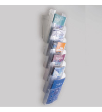 Vaschette portariviste da parete - Tecnostyl - set 6 tasche A4 Vaschette portariviste da parete - Tecnostyl - set 6 tasche A4