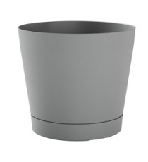 Vaso Orione - 26 L - diametro 38 cm - grigio nebbia - TeraPlast Vaso Orione - 26 L - diametro 38 cm - grigio nebbia - TeraPlast