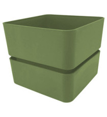Vaso Veleta - 0,75 L - verde oliva - TeraPlast Vaso Veleta - 0,75 L - verde oliva - TeraPlast