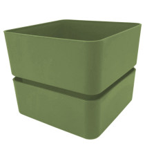 Vaso Veleta - 0,75 L - verde oliva - TeraPlast Vaso Veleta - 0,75 L - verde oliva - TeraPlast