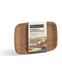 Vassoio antiscivolo - in legno frassino - 28 x 20 cm - Perfetto Vassoio antiscivolo - in legno frassino - 28 x 20 cm - Perfetto