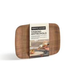 Vassoio antiscivolo - in legno frassino - 28 x 20 cm - Perfetto Vassoio antiscivolo - in legno frassino - 28 x 20 cm - Perfetto