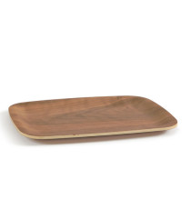 Vassoio antiscivolo - in legno frassino - 28 x 20 cm - Perfetto Vassoio antiscivolo - in legno frassino - 28 x 20 cm - Perfetto