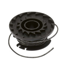 Testina ricambio con filo - per trimmer TR20 - art. 4360 - filo 1,6 mm x 4 m - Verdemax