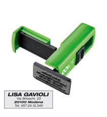 Timbro Pocket Stamp Plus 20 - 14x38 mm - 4 righe - autoinchiostrante - Colop Timbro Pocket Stamp Plus 20 - 14x38 mm - 4 righe - autoinchiostrante - Colop