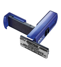 Timbro Pocket Stamp Plus 40 - autoinchiostrante - 23 x 59 mm - 6 righe - blu indingo - Colop Timbro Pocket Stamp Plus 40 - autoinchiostrante - 23 x 59 mm - 6 righe - blu indingo - Colop