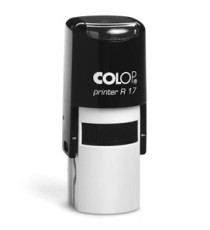 Timbro Printer R17 - diametro 17 mm - 3 righe - personalizzabile - autoinchiostrante - Colop