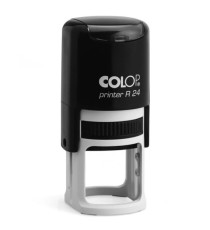 Timbro Printer R24 - diametro 24 mm - 4 righe - personalizzabile - autoinchiostrante - Colop Timbro Printer R24 - diametro 24 mm - 4 righe - personalizzabile - autoinchiostrante - Colop