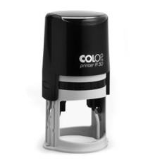 Timbro Printer R50 - diametro 50 mm - 6 righe - personalizzabile - autoinchiostrante - Colop Timbro Printer R50 - diametro 50 mm - 6 righe - personalizzabile - autoinchiostrante - Colop
