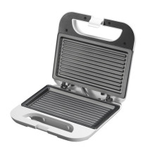 Tostiera a piastre Tostina - 13x23 cm - 750 W - bianco - Melchioni family