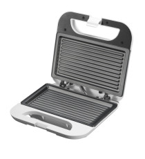 Tostiera a piastre Tostina - 13x23 cm - 750 W - bianco - Melchioni family