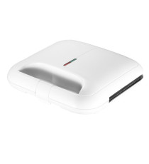 Tostiera a piastre Tostina - 13x23 cm - 750 W - bianco - Melchioni family