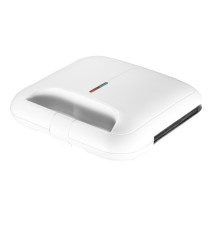 Tostiera a piastre Tostina - 13x23 cm - 750 W - bianco - Melchioni family