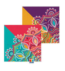 Tovagliolo Mandala - 33 x 33 cm - carta - Big Party - conf. 20 pezzi Tovagliolo Mandala - 33 x 33 cm - carta - Big Party - conf. 20 pezzi