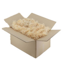 Trucciolo da imballaggio - legno - colore paglia - 1 kg Trucciolo da imballaggio - legno - colore paglia - 1 kg