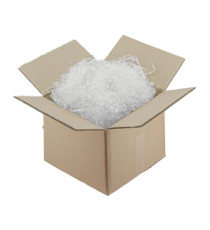 Trucciolo da imballaggio - PP - trasparente - biodegradabile - 1 kg Trucciolo da imballaggio - PP - trasparente - biodegradabile - 1 kg