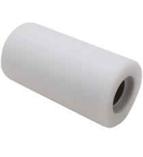 Tulle in rotolo - bianco - 12,5cmx25mt - Big Party Tulle in rotolo - bianco - 12,5cmx25mt - Big Party