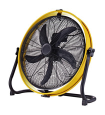 Ventilatore da terra YellowCircle60 - diametro 60 cm - metallo - giallo/nero - CFG Ventilatore da terra YellowCircle60 - diametro 60 cm - metallo - giallo/nero - CFG