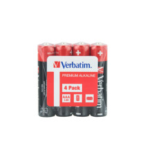 Pila ministilo AAA - 1,5V - 49500 - Alcaline - Verbatim -  conf. 4 pezzi