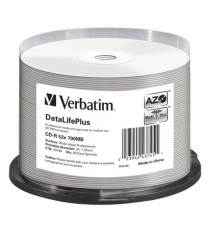 Verbatim - Scatola 50 CD-R Data Life Plus - spindle 1X-52X - 43745 - 700MB Verbatim - Scatola 50 CD-R Data Life Plus - spindle 1X-52X - 43745 - 700MB