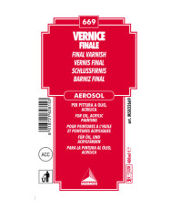 Vernice finale lucido spray - 400 ml - Maimeri