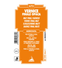 Vernice finale opaca spray - 400 ml - Maimeri