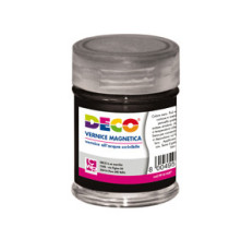Vernice lavagna magnetica - 120 gr - nero - Deco Vernice lavagna magnetica - 120 gr - nero - Deco