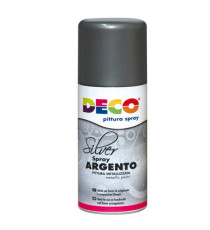 Vernice spray - 150ml - argento - DECO Vernice spray - 150ml - argento - DECO