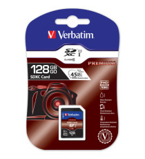 Vertbatim - Scheda SDHC Premium SDXC Class 10/UHS-1 - 44025 - 128GB
