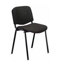 Seduta attesa Dado D5S - senza braccioli - ignifuga - nero - Unisit