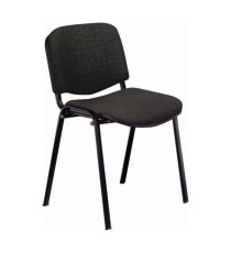 Seduta attesa Dado D5S - senza braccioli - ignifuga - nero - Unisit