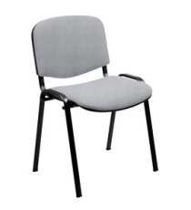 Seduta attesa Dado D5S - senza braccioli - pelle - grigio chiaro - Unisit