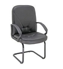 Seduta attesa Dante V - con braccioli fissi - nero - Unisit