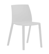 Seduta attesa Dora DOR - senza braccioli - bianco - Unisit Seduta attesa Dora DOR - senza braccioli - bianco - Unisit