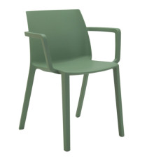 Seduta attesa Dora DORBR - con braccioli inclusi - verde - Unisit Seduta attesa Dora DORBR - con braccioli inclusi - verde - Unisit