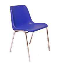 Seduta attesa Esse ESC - senza braccioli - PPL/acciaio - blu - Unisit Seduta attesa Esse ESC - senza braccioli - PPL/acciaio - blu - Unisit