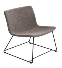 Seduta attesa lounge Kona KOL - senza braccioli - grigio chiaro - Unisit Seduta attesa lounge Kona KOL - senza braccioli - grigio chiaro - Unisit