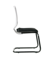 Seduta attesa Newair NWBS - senza braccioli - nero/bianco - Unisit Seduta attesa Newair NWBS - senza braccioli - nero/bianco - Unisit
