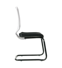 Seduta attesa Newair NWBS - senza braccioli - nero/bianco - Unisit Seduta attesa Newair NWBS - senza braccioli - nero/bianco - Unisit