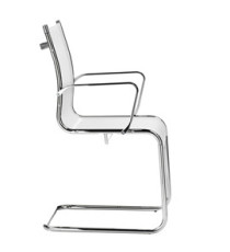 Seduta attesa Pollux PLV - con braccioli inclusi- bianco - Unisit