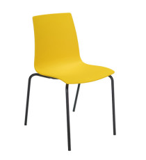 Seduta Candy - PPL - giallo/nero opaco - Grandsoleil