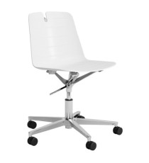 Seduta Home/Office Mindy MNGP - senza braccioli - bianco - Unisit