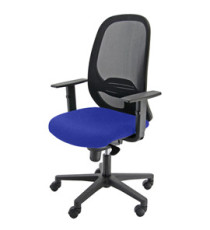 Seduta operativa Andy ANN - con braccioli regolabili - blu - Unisit